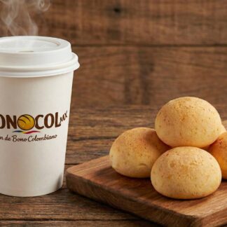 Combo 4 Pan de Bono con Cafe